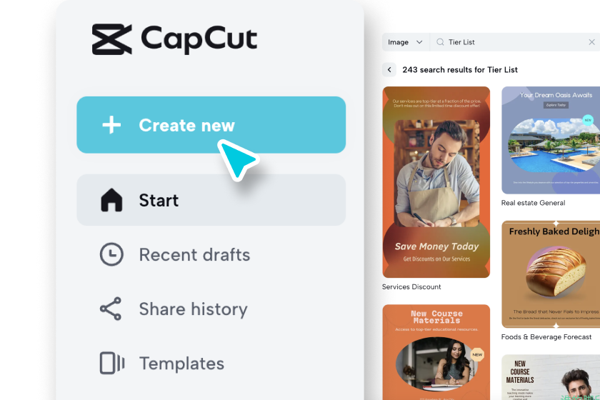 להתחיל עיצוב חדש